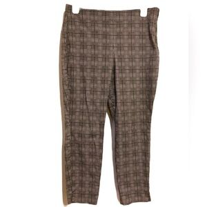 Old Navy Women’s Slacks Pants Black Plaid Sz. 14